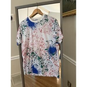 Fresh‎ Paint Splatter T Shirt Unisex Size Small
